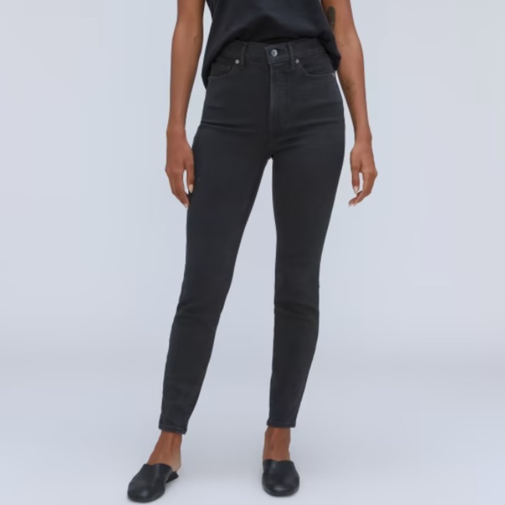 Everlane skinny jeans Sz28T Black